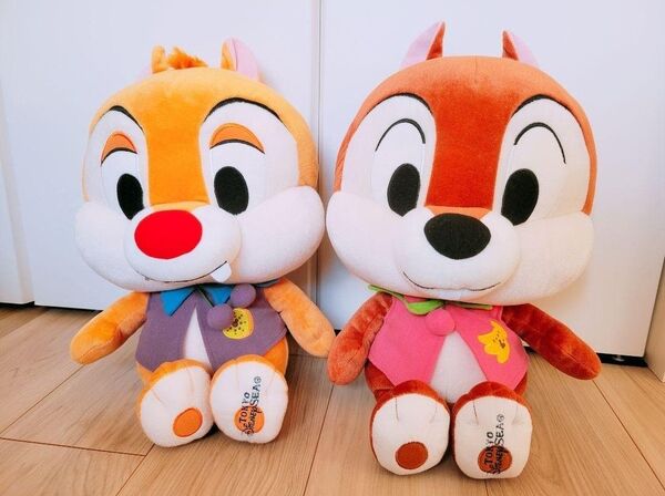 【ディズニー】アブーズバザール チップとデールぬいぐるみ 2014年サマーフェスティバル