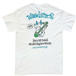 XL白Woodstics限定Tシャツpizza of deathハイスタmwamホルモン 10-FEET横山健wanimaサタニックairjamウッドスティックスken yokoyamaタオル