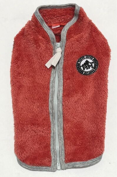 値下中☆pipi 犬服 フリース 背中開き 2号 ペット服☆