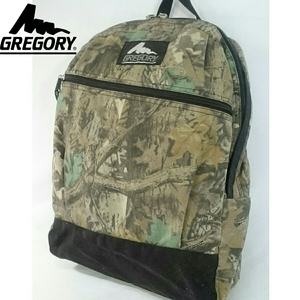旧タグ 希少【GREGORY/グレゴリー ADVANTAGE TIMBER/アドバンテージティンバー】イージーデイ デイパック リュック ウッドカモフラ 迷彩