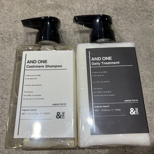 AND ONE &one アンドワン カシミヤシャンプー