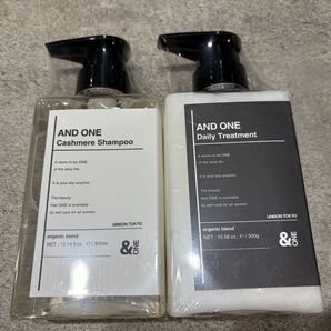 AND ONE &one アンドワン カシミヤシャンプー トリートメント
