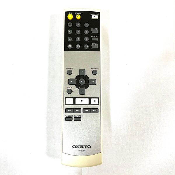 【希少】ONKYO CDプレーヤー 用 リモコン RC-625C オンキヨー CDデッキ C-777用