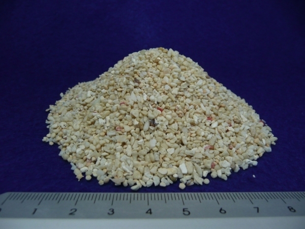 新品★天然サンゴ砂♯3(約3mm)細目20kg<底砂・ろ材用>