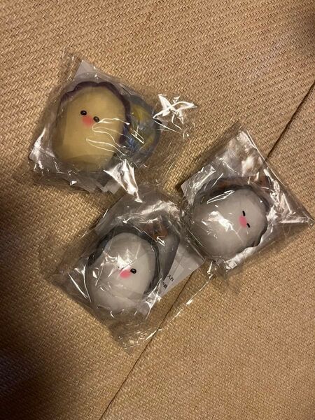 新品 やわらか牡蠣3 スクイーズ 3種セット