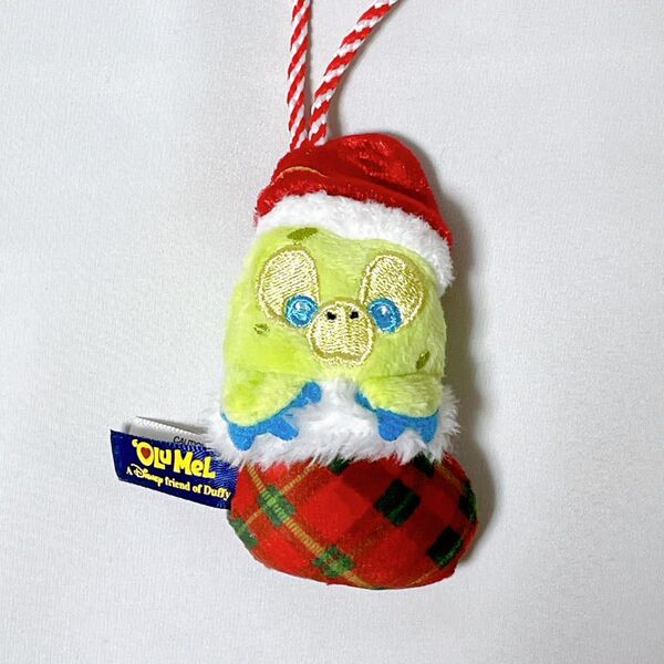 【未使用】クリスマス オーナメント オルメル マスコット【ゆうパケmini・匿名】香港ディズニー 日本未発売 海外 Disney