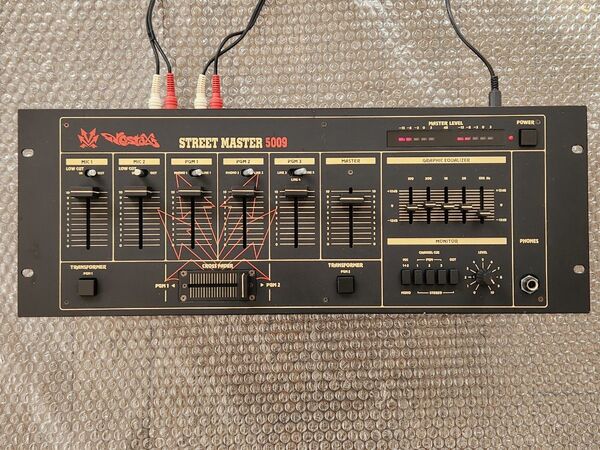 送料無料 Vestax STREET MASTER 5009 ベスタクス DJミキサー