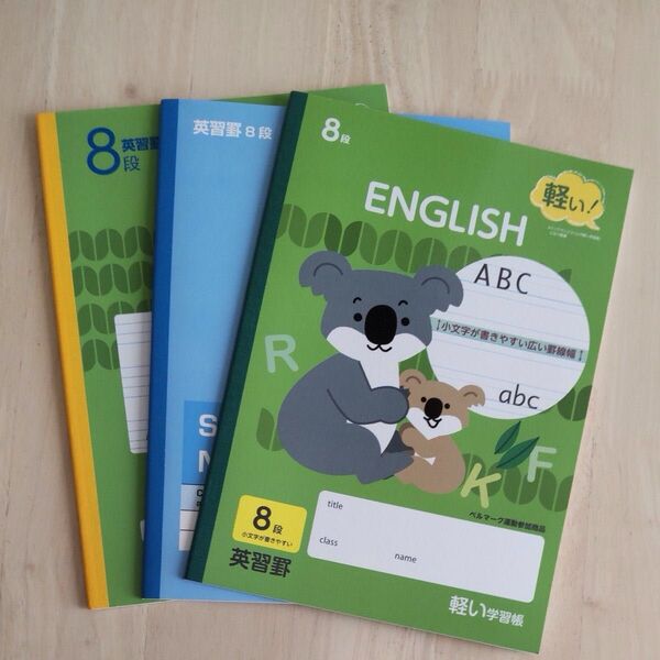 【訳あり】英語ノート 8段 デザイン違い 合計28冊/送料無料