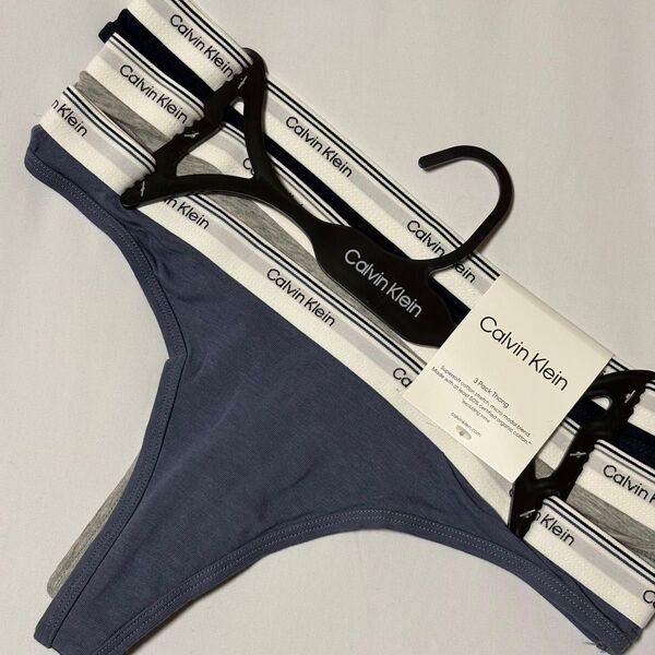 CalvinKlein カルバンクライン Tバックショーツ 3セット3色 M パンツ 下着