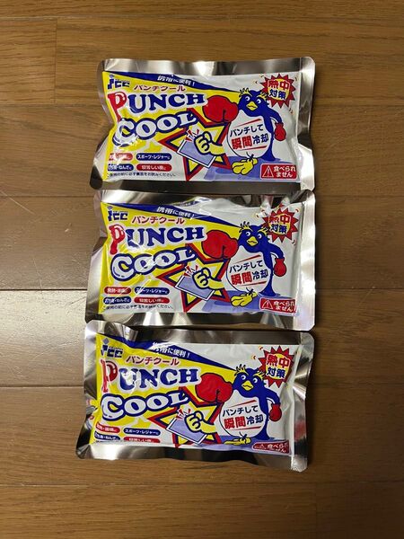 パンチクール瞬間冷却 3個