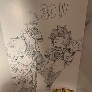 僕のヒーローアカデミア 特典 限定 イラストカード 1枚