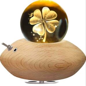 正規品Yibaision オルゴール クリスタル ボール 間接照明 LEDライト