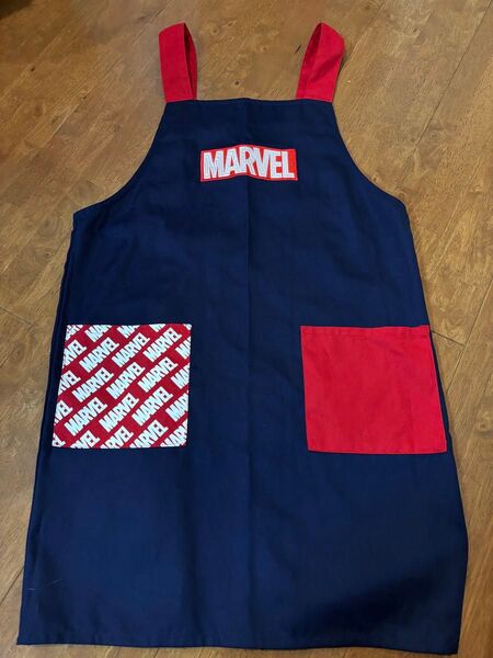 MARVEL エプロン キッズ 子供用エプロン ディズニー