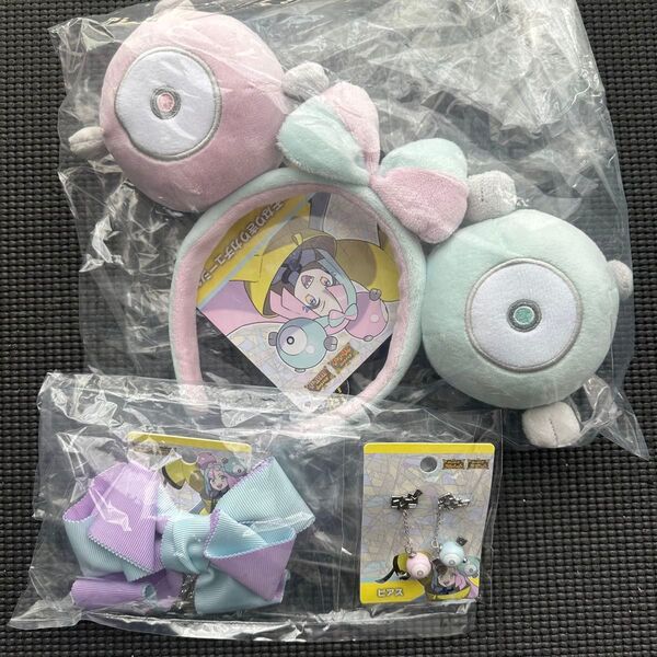 ナンジャモ カチューシャ ピアス バレッタ リボン ポケモン