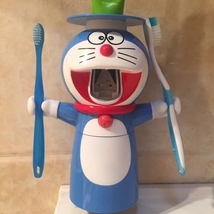 歯ブラシホルダー アニメ 自動歯磨き粉ディスペンサー_画像1