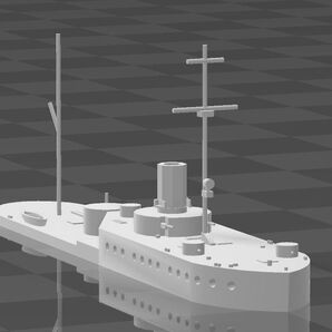 Krakow級河川モニター 1/700 クラクフ ポーランド海軍