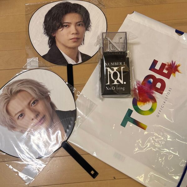 NUMBER_I ライブグッズ4点セット うちわ オリジナルペンライト