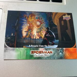 2019 upper deck スパイダーマン far from home トム ホランド アイアンマン