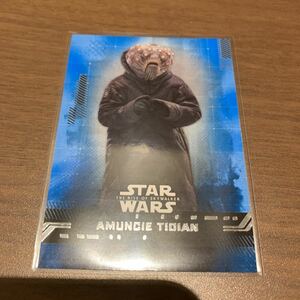 2019 topps スターウォーズ スカイウォーカーの夜明け rise of skywalker TIDIAN ブルー