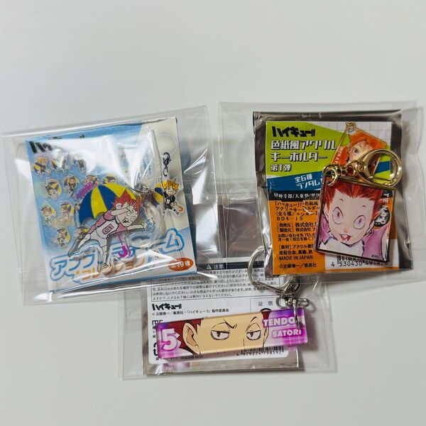 ハイキュー!! 天童 覚 3点セット キーホルダー チャーム