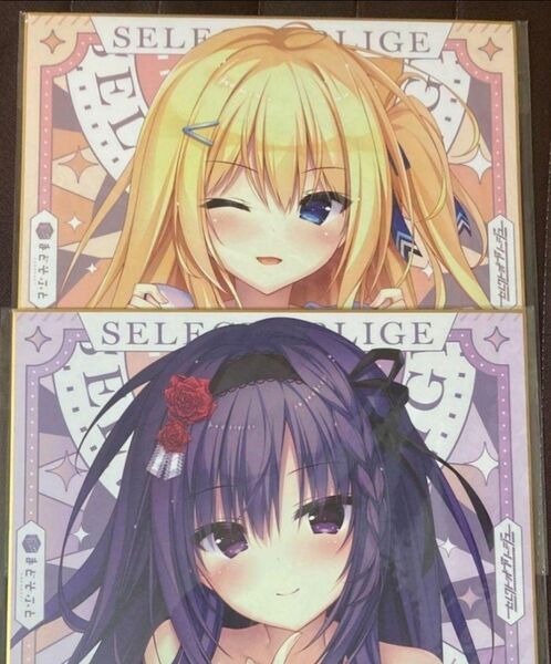 セレクトオブリージュ 色紙 予約特典