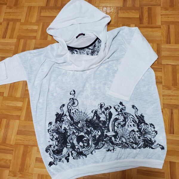 ALGONQUINS アルゴンキン 重ね着風Tシャツ KERA KERA系 男装 パーカー