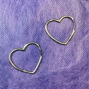 シルバー925 フープピアス アクセサリー