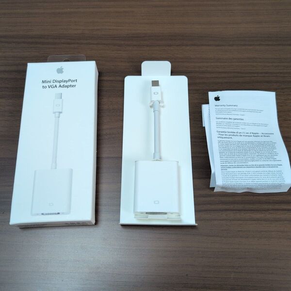 純正 Mini DisplayPort to VGA Adapter 箱あり