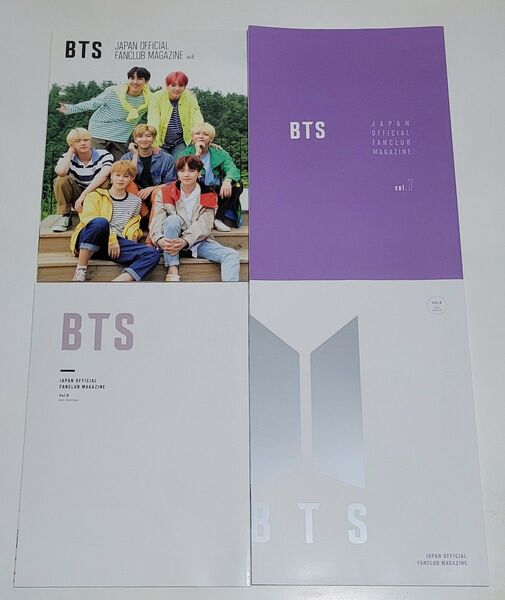 JAPAN OFFICIAL FANCLUB MAGAZINE Vol6,7,8,9 4冊 まとめ売り