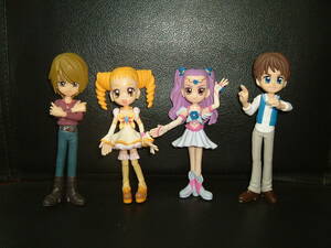  Precure 5* figure -4 body. girl 2 body + man 2 body. total 4 body.