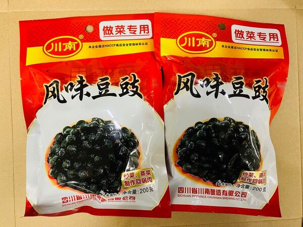風味豆鼓。2点セット