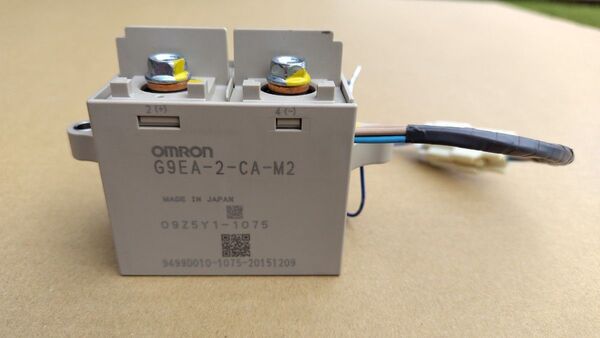 【2個セット】オムロン DCパワーリレー G9EA-2-CA-M ガス封入タイプ 高容量 負荷しゃ断が可能