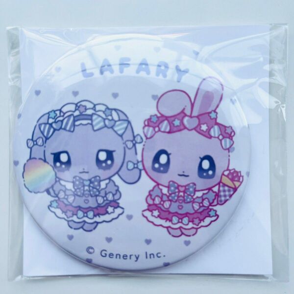 LAFARY ラファリー オリジナル缶ミラー ラヴちゃん ルビちゃん 原宿店限定 非売品 ゆめかわ