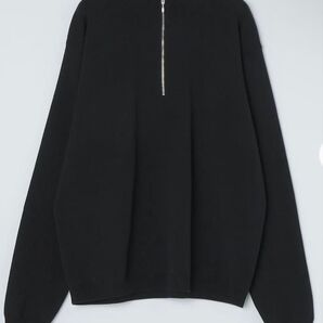SHIPS:〈手洗い可能〉ボックスシルエット ハーフジップ ニット