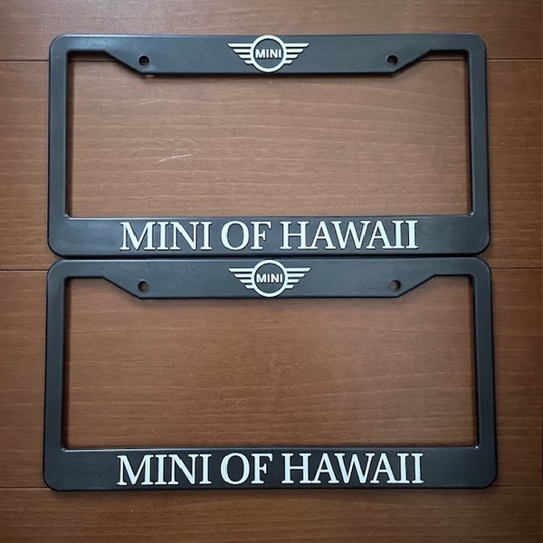 MINI OF HAWAII ハワイ ミニ ディーラー ナンバーフレーム ライセンスフレーム USDM HDM ②