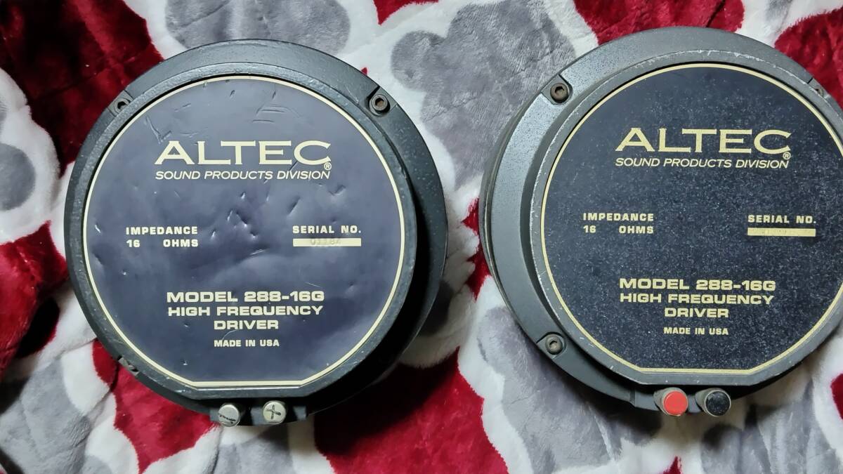 Yahoo!オークション -「altec 288」(スピーカー) (オーディオ Yahoo!オークション -「altec 288」(スピーカー) (オーディオ
