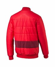 PUMA Ferrari パデッド ジャケット 赤 ロッソコルサ S プーマ フェラーリ レッド アウター WARM CELL 572156-02_画像3