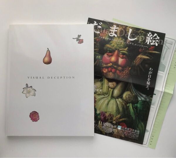 図録 だまし絵 VISUAL DECEPTION 展覧会フライヤー付き