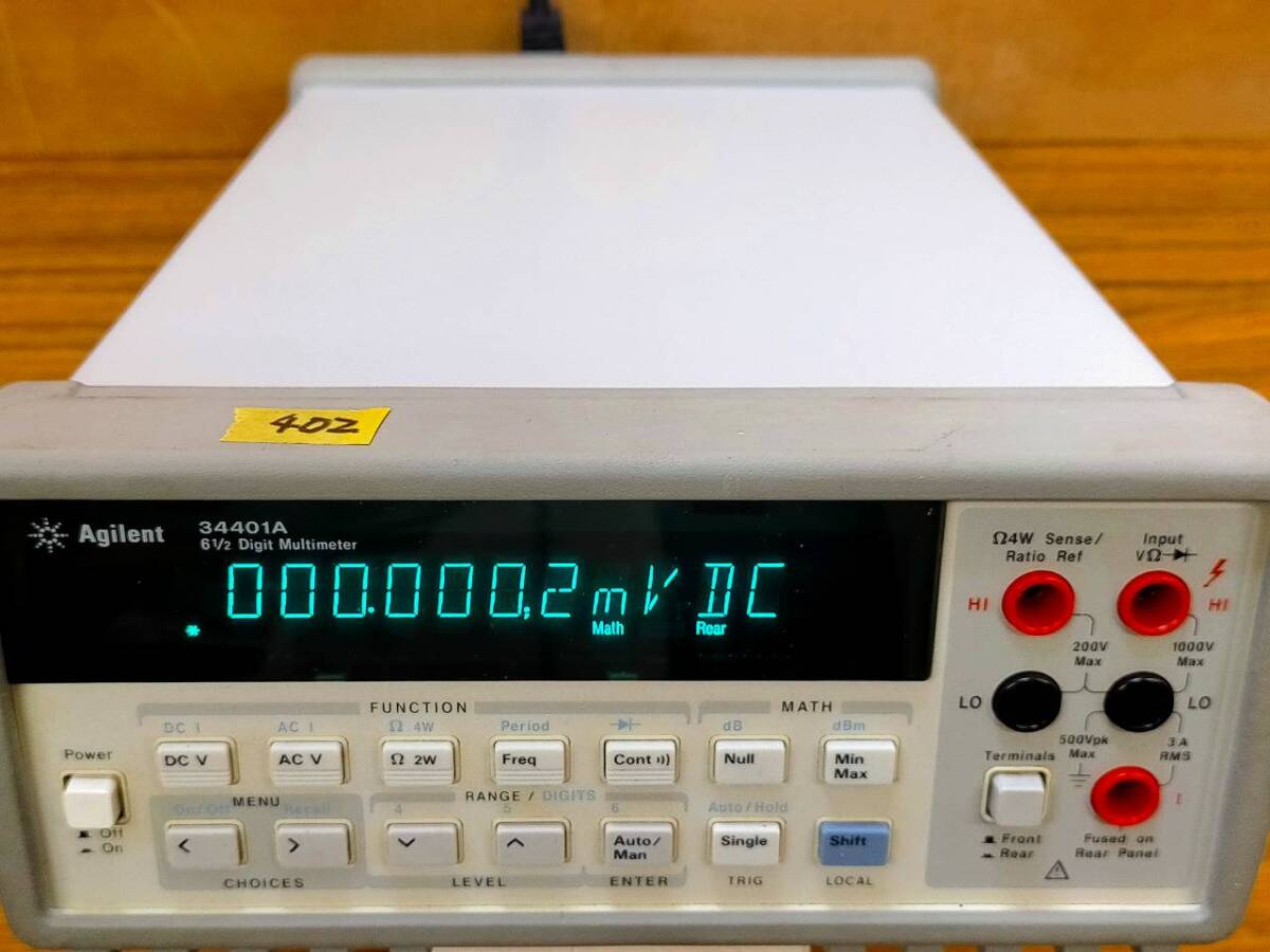 Yahoo!オークション -「agilent 34401a」の落札相場・落札価格 Yahoo!オークション -「agilent 34401a」の落札相場・落札価格