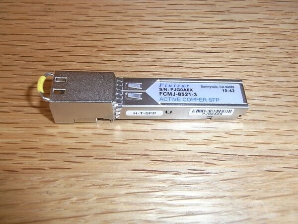 SFPモジュール Finisar FCMJ-8521-3 1000BASE-T