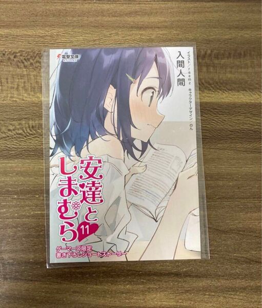 安達としまむら ゲーマーズ 11巻購入特典 4pブックレット
