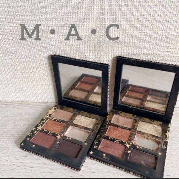 【美品】MAC スターサイディングコンパクト ニュートラル アイシャドウ 6色