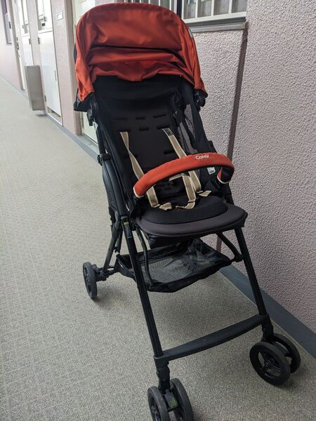 コンビ ベビーカー Age エッグショック AK エヴァイユオレンジ かわいい