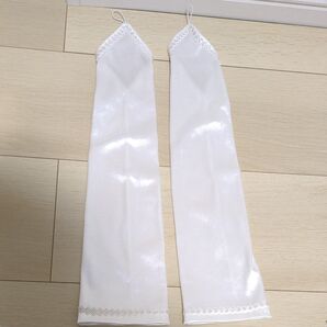 【ハンドメイド 美品】ウエディンググローブ フィンガーレス