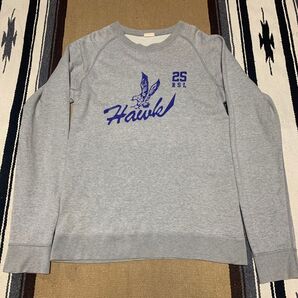 Russell Athletic スウェット フロッキープリント 赤タグ