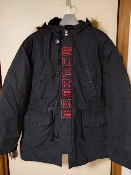 SUPREME シュプリーム 19AW Spellout N-3B Parka ジャケット sizeL ブラック