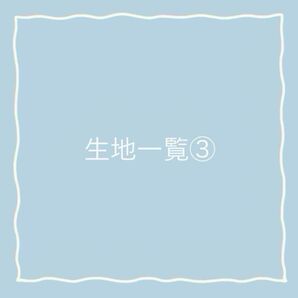 スタイ生地一覧③