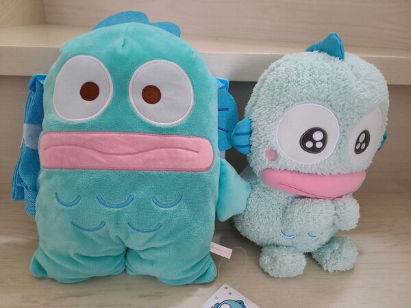はんぎょどん ぬいぐるみバッグ&ぬいぐるみセット