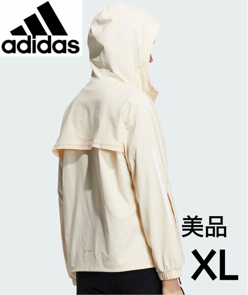 adidas マウンテンパーカー ホワイト パーカー ジャケット アディダス XL