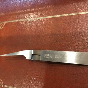 te.montoN5A INOX Cross tweezers 